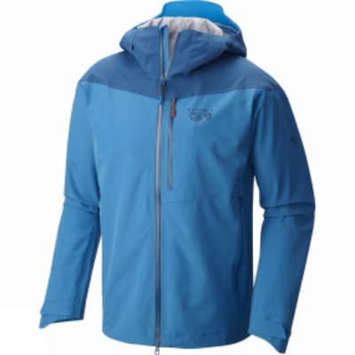 Mountain Hardwear Mens Sharkstooth Jacket Dark Compass / Phoenix Blue